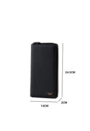 Atlas Genuine Leather Travel Organizer (Black)