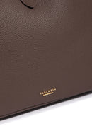 Ellie Genuine Leather Handbag (Brown)