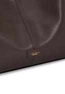 Madeline Genuine Leather Handbag (Brown)