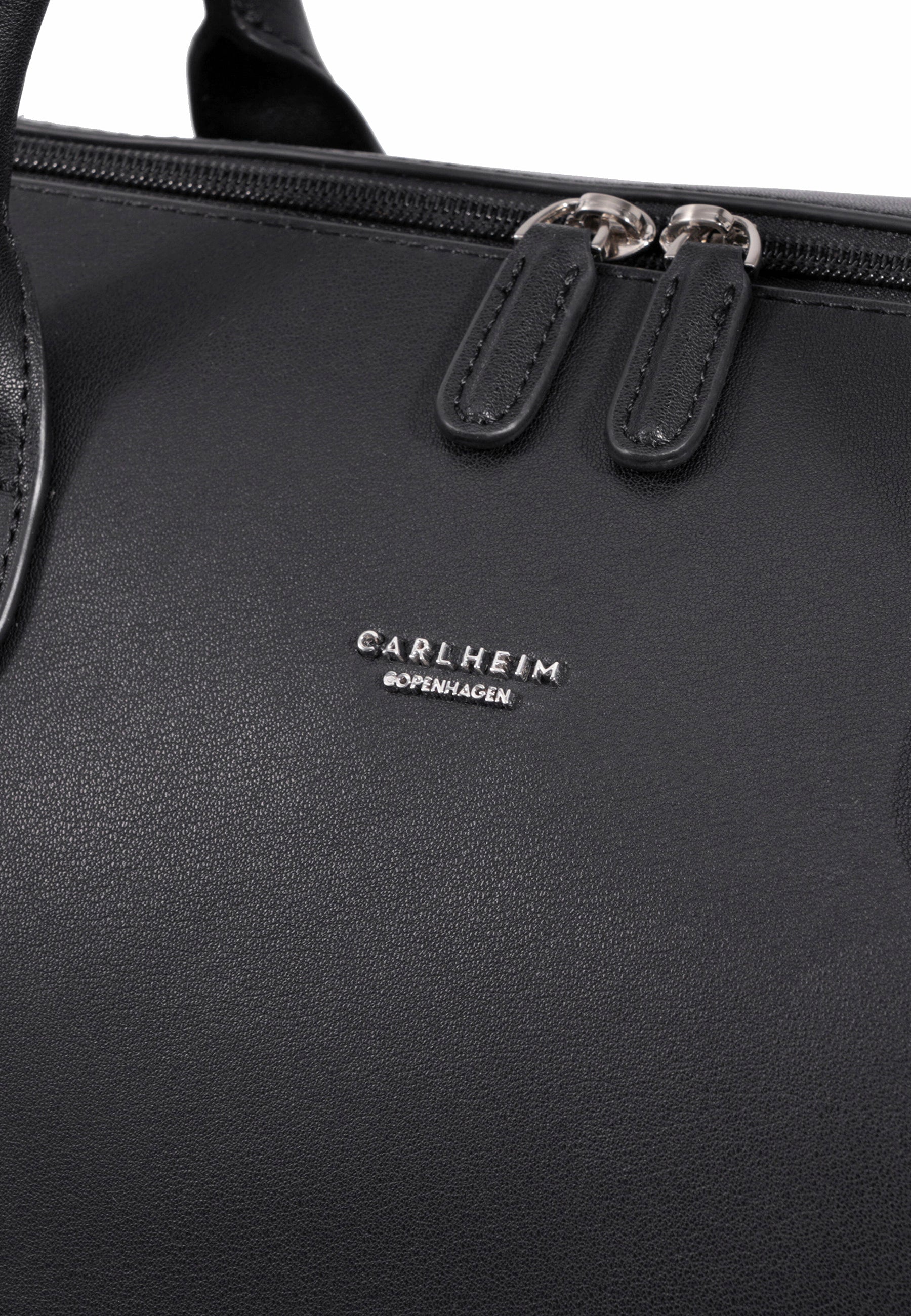 Voyage Genuine Leather Weekender (Black)