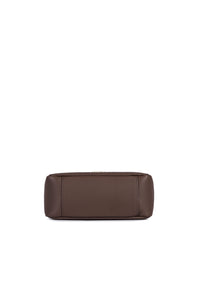 Emily Genuine Leather Handbag (Brown)