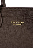 Nora Genuine Leather Handbag (Brown)
