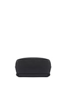 Louvre Genuine Leather Backpack (Black)
