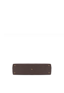Madeline Genuine Leather Handbag (Brown)