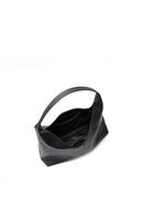 Madeline Genuine Leather Handbag (Black)