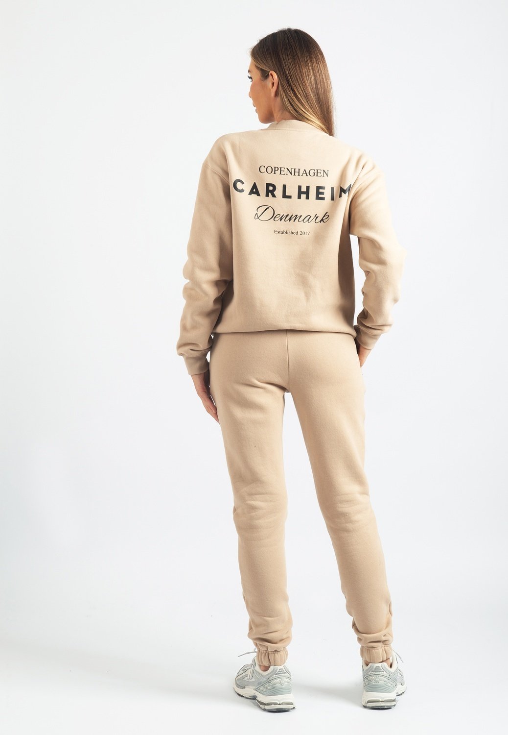 Harper Branded Sweatshirt (Tan)