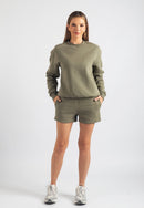 Harper Shorts (Safari Green)