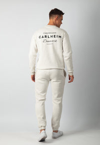Hudson Branded Sweatshirt (Marl White)