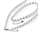 Natural pearl DIANA necklace & bracelet