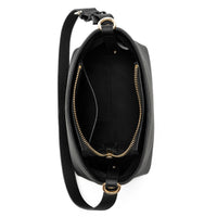 Selma Genuine Leather Handbag (Black)