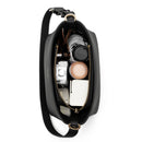 Selma Genuine Leather Handbag (Black)