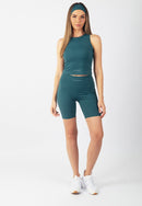 Serenita Shorts 8" (Teal Green)