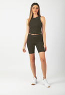 Serenita Shorts 8" (Mauve Brown)