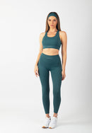 Serenita Sports bra (Teal Green)