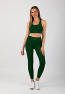 Serenita Sports bra (Forest Green)