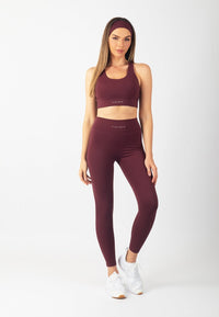Serenita Sports bra (Burgundy)