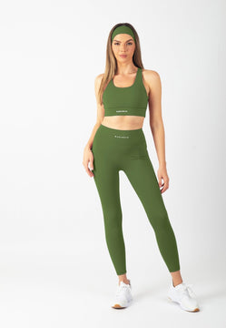 Serenita Sports bra (Safari Green)