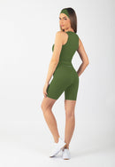 Serenita Tank top (Safari Green)