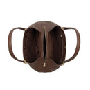 Stella Genuine Leather Handbag (Brown)