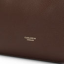 Vera Genuine Leather Handbag (Brown)