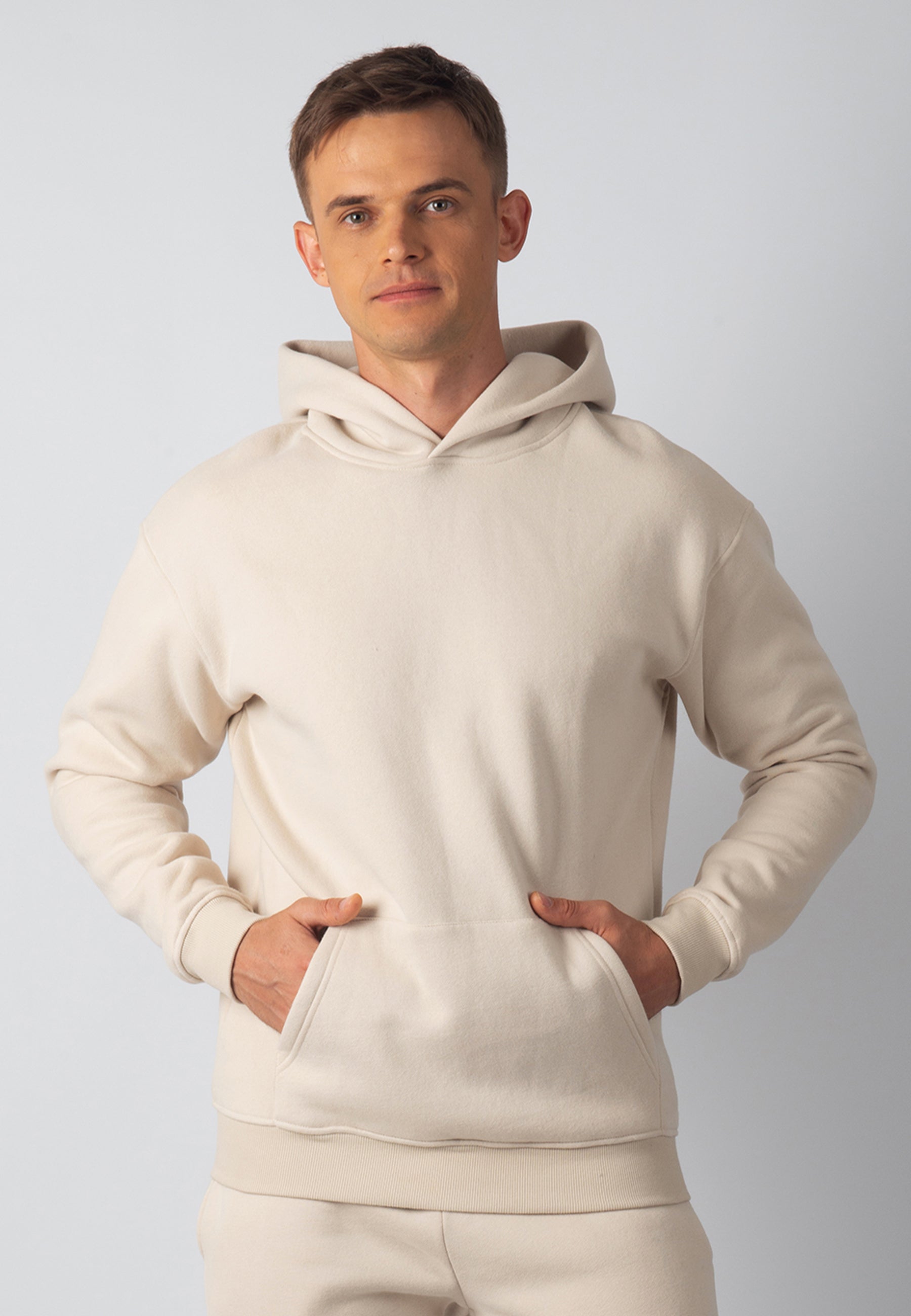 Hudson Hoodie (Beige)