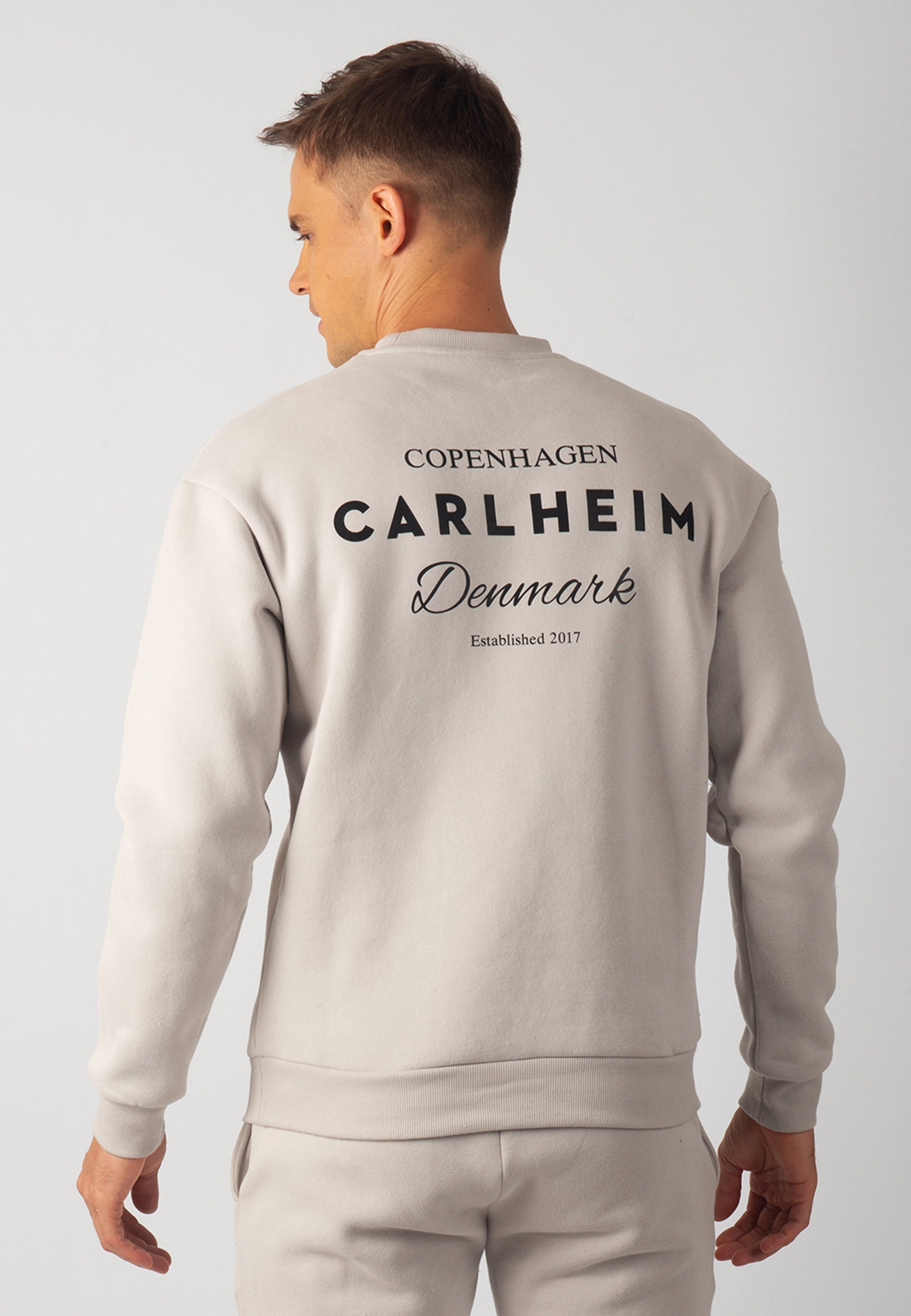 Hudson Branded Sweatshirt (Stone)