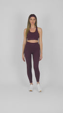 Serenita Leggings (Burgundy)