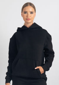 Harper Branded Hoodie (Black)