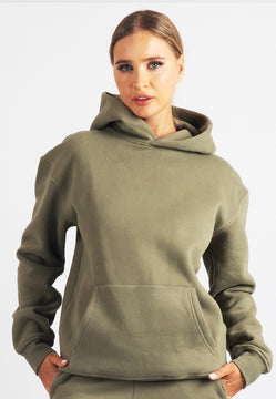 Harper Hoodie (Safari Green)