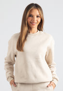 Harper Branded Sweatshirt (Beige)