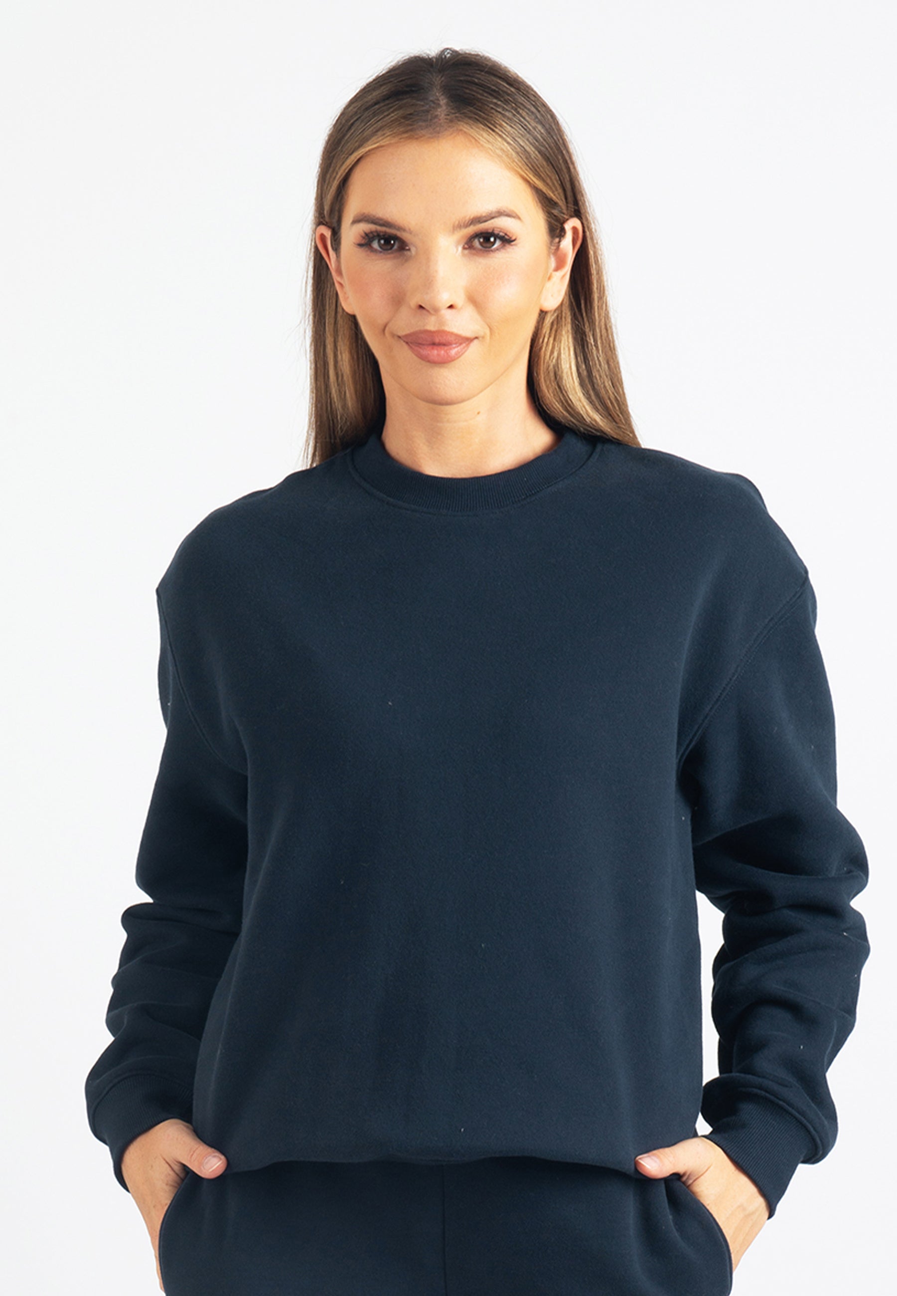Harper Branded Sweatshirt (Navy)